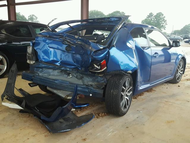 JTKJF5C79E3084715 - 2014 TOYOTA SCION TC 蓝色 照片 4