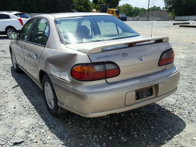 1G1NE52J6Y6227933 - 2000 CHEVROLET MALIBU LS TAN photo 3