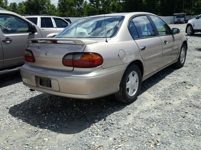1G1NE52J6Y6227933 - 2000 CHEVROLET MALIBU LS TAN photo 4