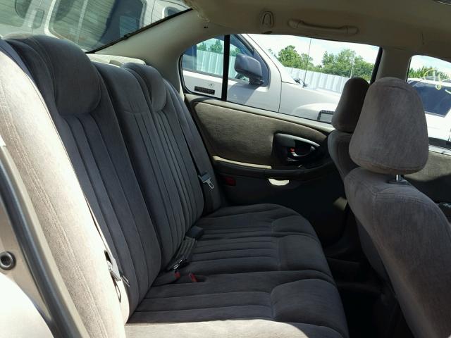 1G1NE52J6Y6227933 - 2000 CHEVROLET MALIBU LS TAN photo 6