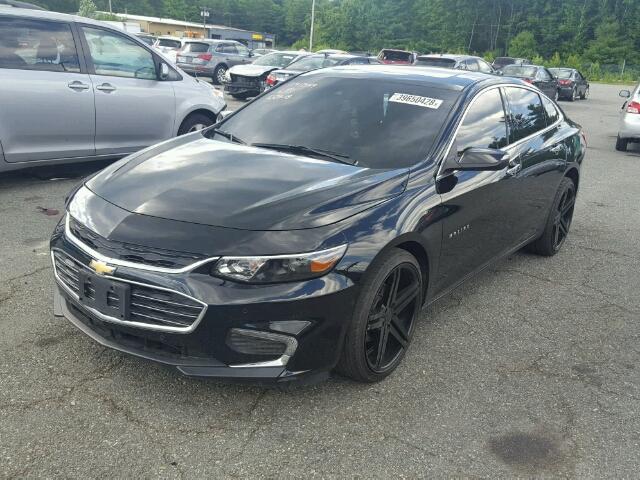 1G1ZH5SXXGF260932 - 2016 CHEVROLET MALIBU PRE 黑色 照片 2