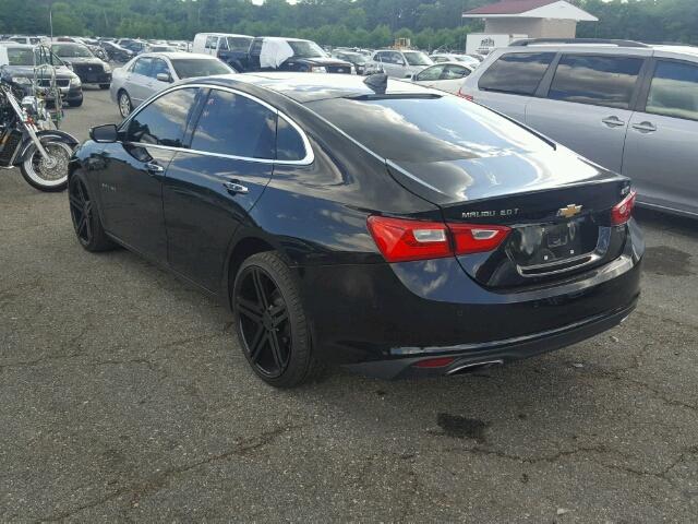 1G1ZH5SXXGF260932 - 2016 CHEVROLET MALIBU PRE 黑色 照片 3