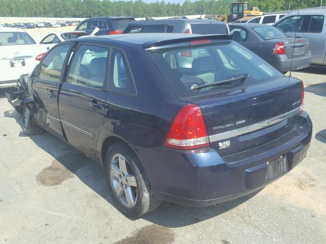 1G1ZU63826F248930 - 2006 CHEVROLET MALIBU MAX BLUE photo 3