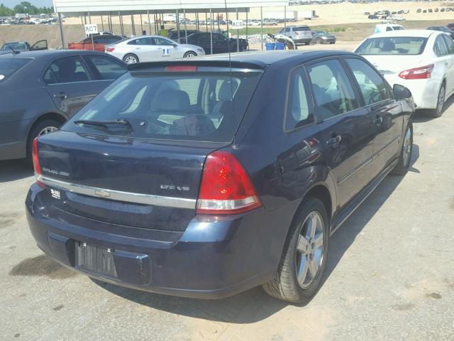1G1ZU63826F248930 - 2006 CHEVROLET MALIBU MAX BLUE photo 4
