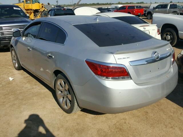 1G4GC5EC8BF218558 - 2011 BUICK LACROSSE SILVER photo 3