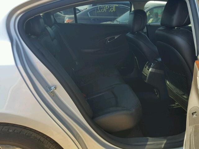 1G4GC5EC8BF218558 - 2011 BUICK LACROSSE SILVER photo 6