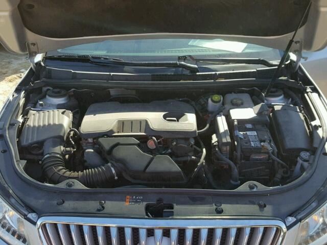 1G4GC5EC8BF218558 - 2011 BUICK LACROSSE SILVER photo 7