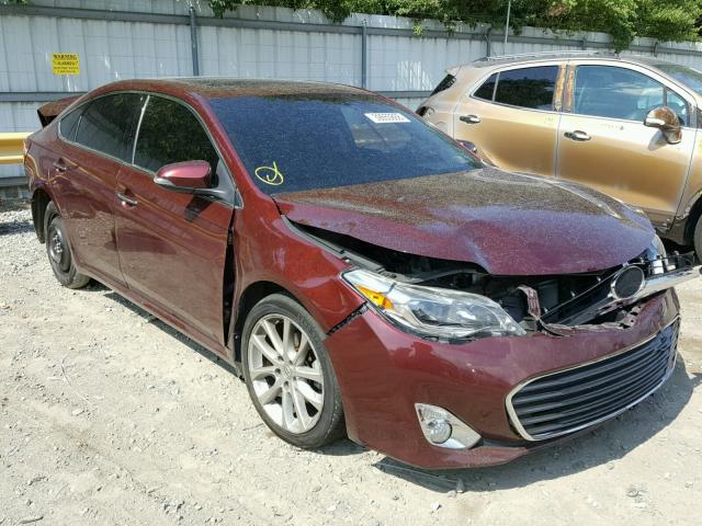 4T1BK1EB4DU063261 - 2013 TOYOTA AVALON BAS MAROON photo 1