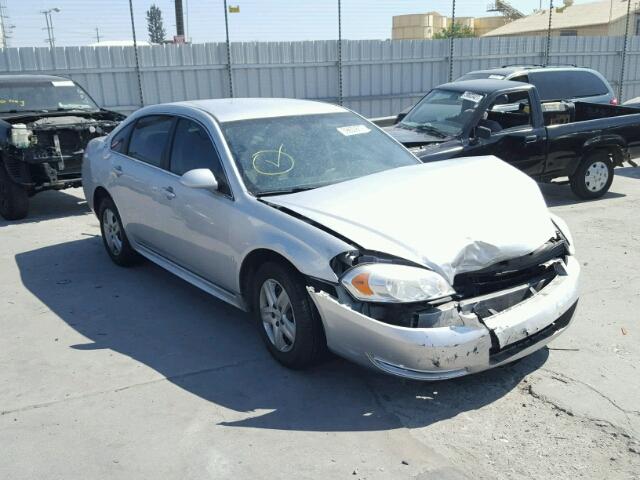 2G1WB57N091240596 - 2009 CHEVROLET IMPALA LS GRAY photo 1