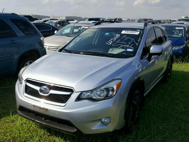 JF2GPACC5DH839902 - 2013 SUBARU XV CROSSTR GRAY photo 2