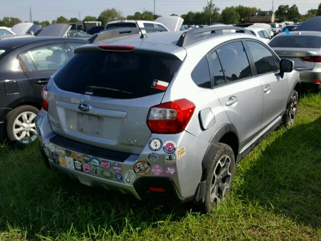 JF2GPACC5DH839902 - 2013 SUBARU XV CROSSTR GRAY photo 4