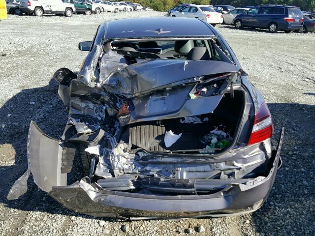 1HGCR2F84GA135435 - 2016 HONDA ACCORD EXL GRAY photo 9