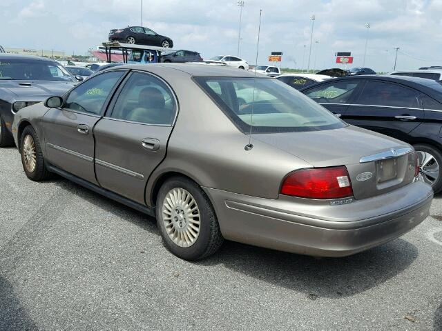 1MEFM50U02A631650 - 2002 MERCURY SABLE GS BEIGE photo 3