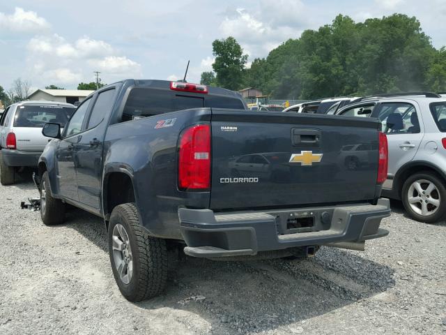 1GCPTDE18J1198563 - 2018 CHEVROLET COLORADO Z GRAY photo 3