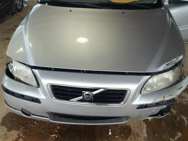 YV1RS592472622824 - 2007 VOLVO S60 2.5T SILVER photo 7