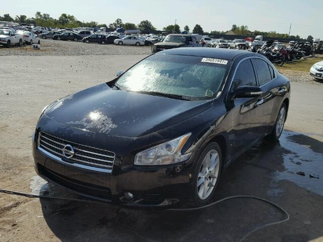 1N4AA5AP0AC826394 - 2010 NISSAN MAXIMA S BLACK photo 2