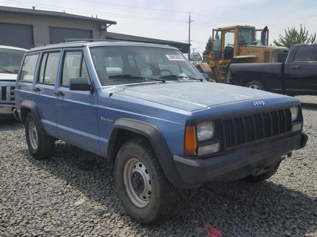 1J4FJ28L7KL548655 - 1989 JEEP CHEROKEE BLUE photo 1