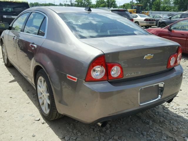 1G1ZG5E71CF169427 - 2012 CHEVROLET MALIBU LTZ 灰色 照片 3