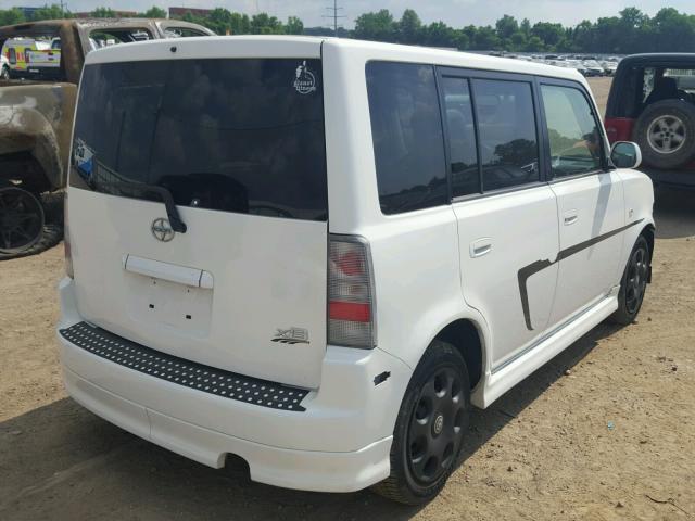 JTLKT324354023763 - 2005 TOYOTA SCION XB 白色 照片 4