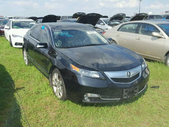 19UUA8F56CA019135 - 2012 ACURA TL BLACK photo 1