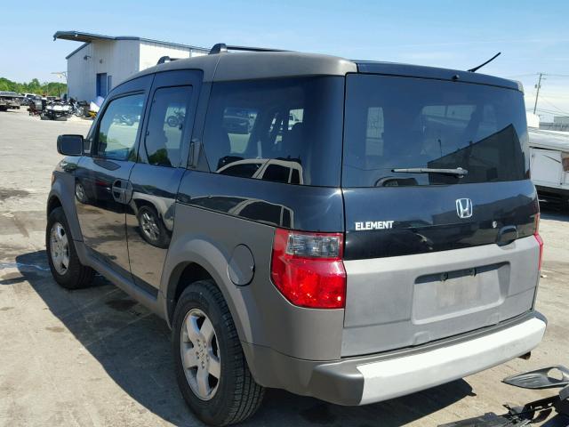 5J6YH18503L000692 - 2003 HONDA ELEMENT EX BLUE photo 3