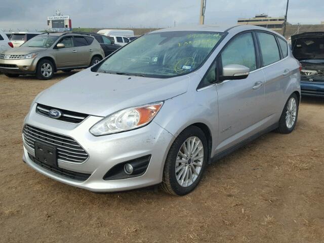 1FADP5BU6DL540800 - 2013 FORD C-MAX SILVER photo 2