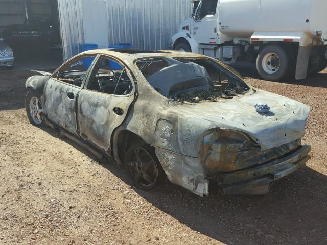 1G2WP52K83F131359 - 2003 PONTIAC GRAND PRIX 烧焦的 照片 3