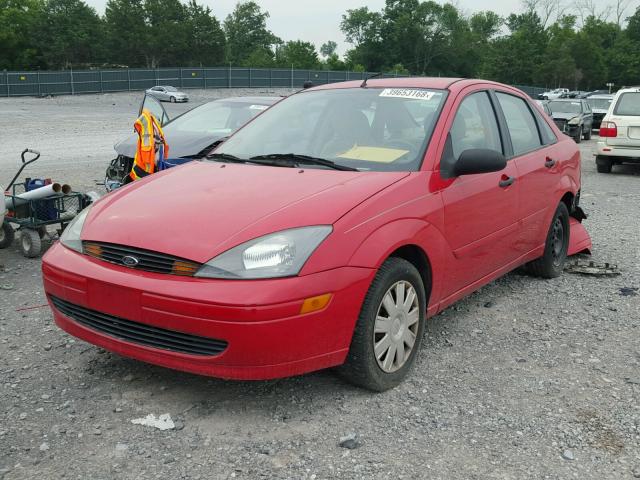 1FAFP34384W168408 - 2004 FORD FOCUS SE C RED photo 2