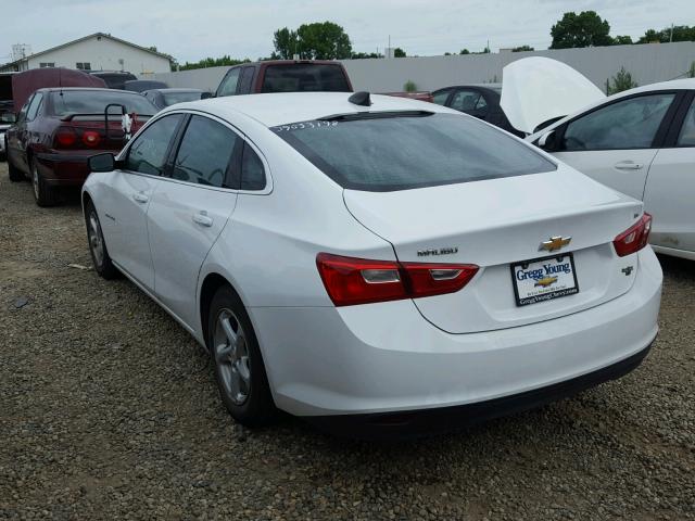 1G1ZB5ST1GF270960 - 2016 CHEVROLET MALIBU LS Ağ foto 3