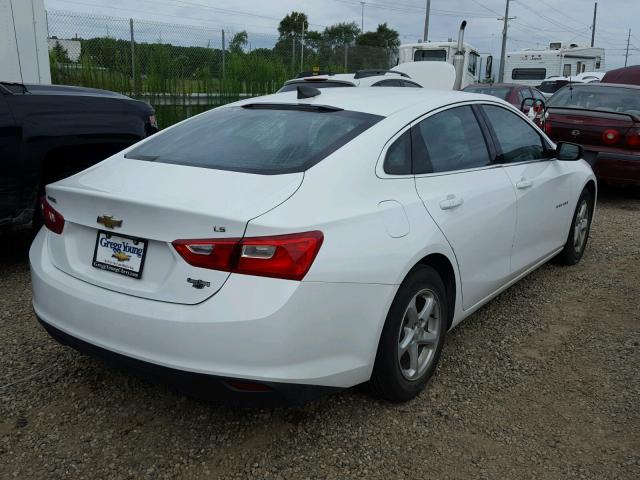 1G1ZB5ST1GF270960 - 2016 CHEVROLET MALIBU LS Ağ foto 4