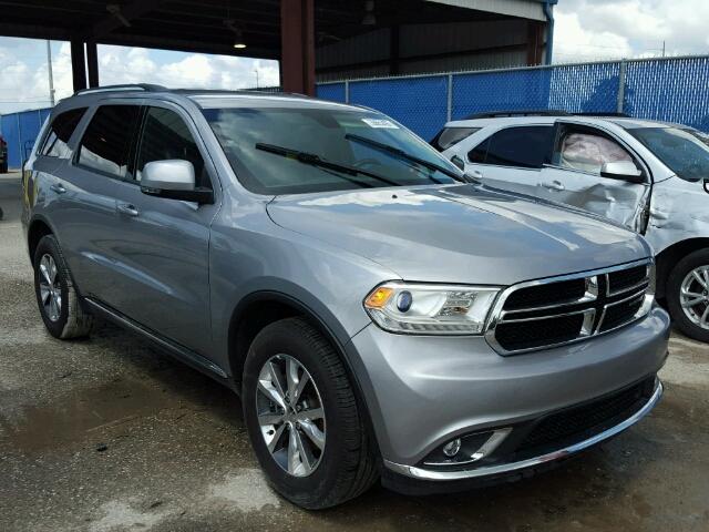 1C4RDHDG6GC340473 - 2016 DODGE DURANGO LI SILVER photo 1