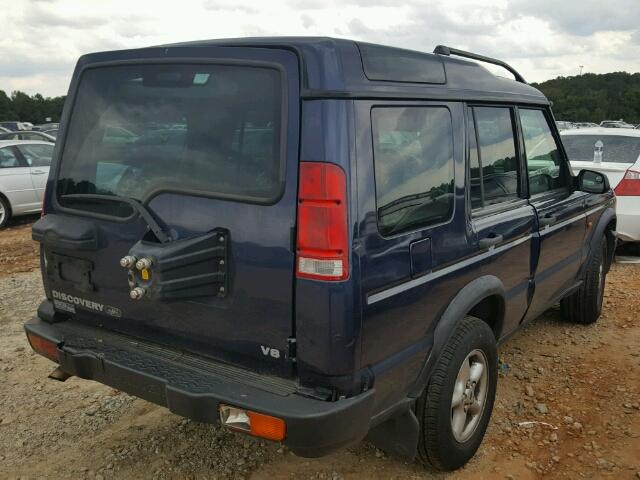 SALTL124X2A743085 - 2002 LAND ROVER DISCOVERY BLUE photo 4