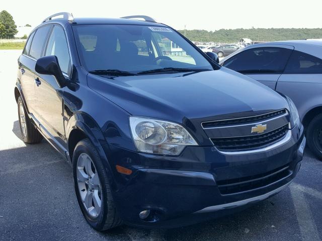 3GNAL3EK5ES652711 - 2014 CHEVROLET CAPTIVA LT BLUE photo 1