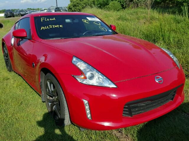 JN1AZ4EH6FM440955 - 2015 NISSAN 370Z BASE RED photo 1