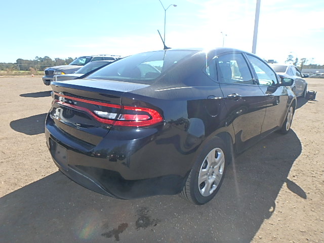 1C3CDFAA8GD504492 - 2016 DODGE DART BLACK photo 4