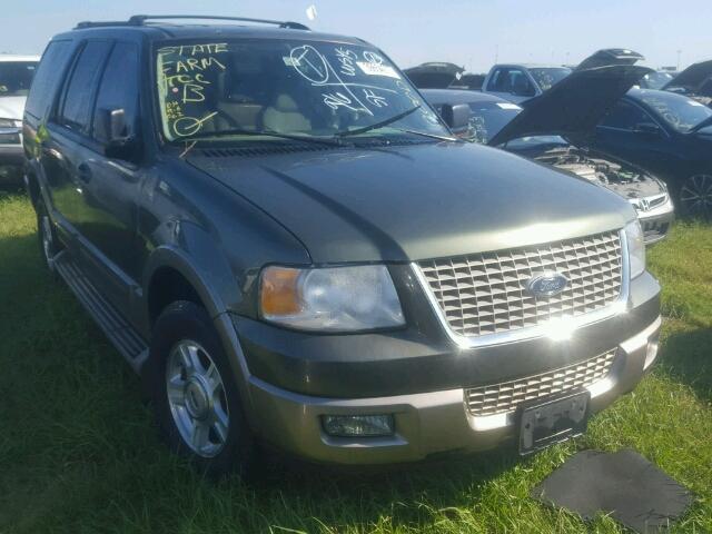 1FMPU17L03LC46621 - 2003 FORD EXPEDITION GREEN photo 1