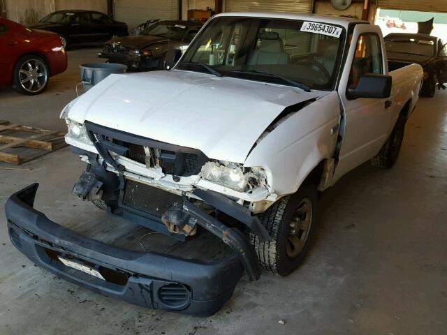 1FTYR10D99PA41345 - 2009 FORD RANGER WHITE photo 2