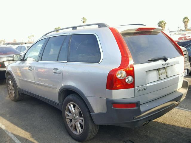 YV1CZ852651196372 - 2005 VOLVO XC90 V8 SILVER photo 3