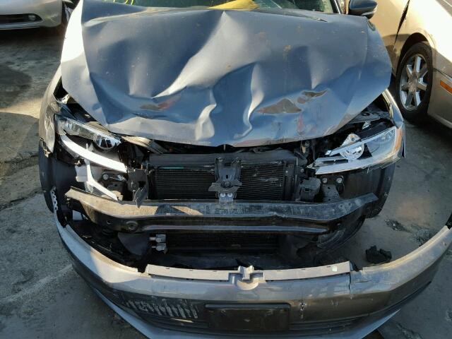 3VWDP7AJ4CM303780 - 2012 VOLKSWAGEN JETTA SE GRAY photo 7