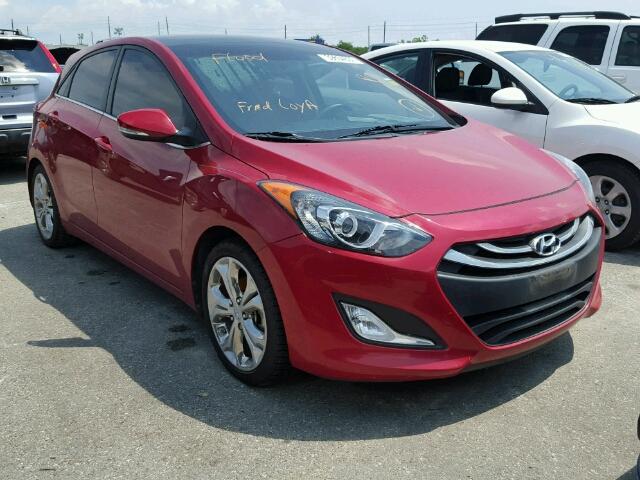 KMHD35LH1EU192709 - 2014 HYUNDAI ELANTRA GT RED photo 1