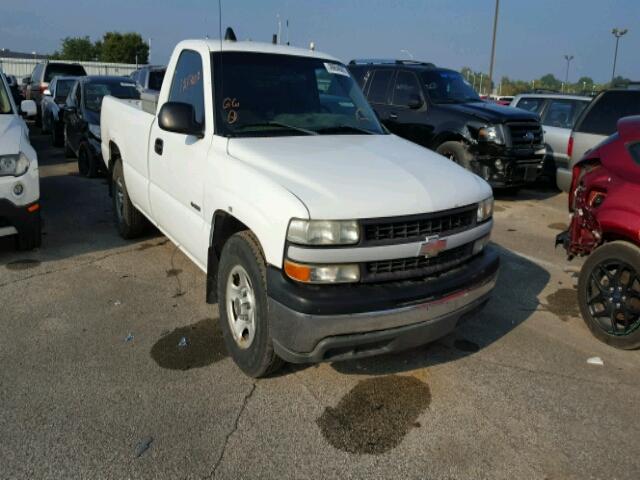 1GCEC14V11E272067 - 2001 CHEVROLET SILVERADO WHITE photo 1