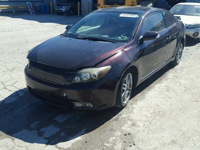 JTKDE167680239358 - 2008 TOYOTA SCION TC 紫色 照片 2