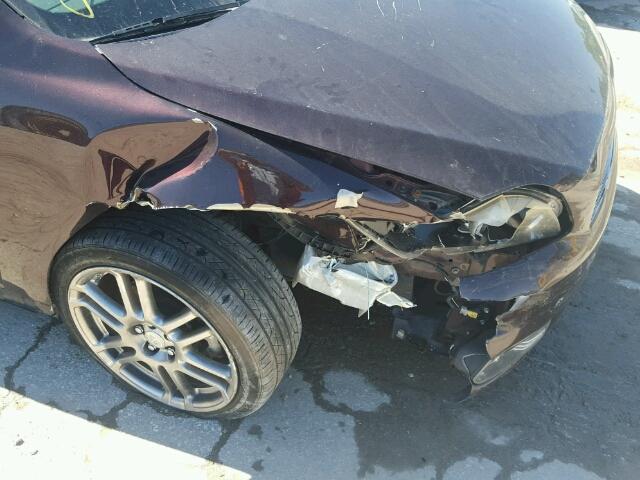 JTKDE167680239358 - 2008 TOYOTA SCION TC 紫色 照片 9