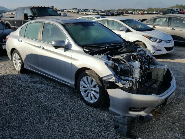 1HGCR2F87DA147946 - 2013 HONDA ACCORD EXL SILVER photo 1