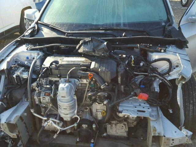 1HGCR2F87DA147946 - 2013 HONDA ACCORD EXL SILVER photo 7