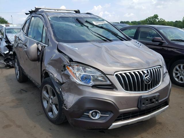 KL4CJFSBXDB186016 - 2013 BUICK ENCORE CON SILVER photo 1