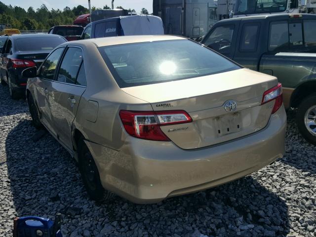 4T1BF1FK2CU009071 - 2012 TOYOTA CAMRY BASE BEIGE photo 4