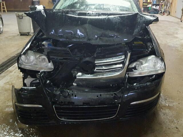 3VWCT71K96M851276 - 2006 VOLKSWAGEN JETTA TDI BLACK photo 9