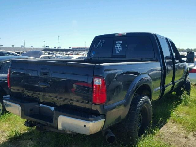 1FT7W2BT3DEB90868 - 2013 FORD F250 BLACK photo 4