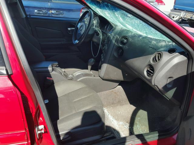 2G2WP552481147648 - 2008 PONTIAC GRAND PRIX RED photo 5